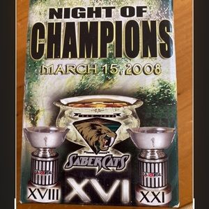 Nib - night of champions - Sabre cats